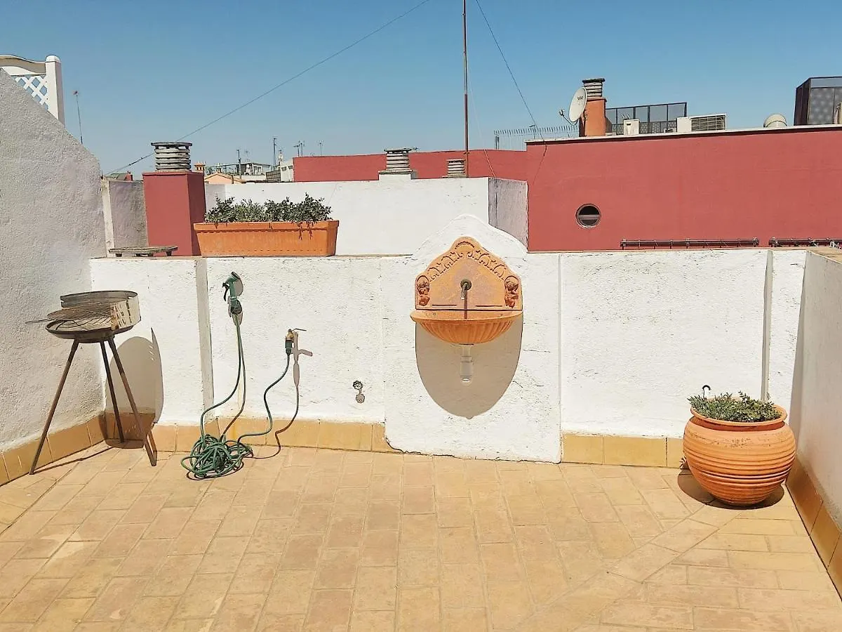 Homeyseville-Duplex Con Terraza Santa Cruz 5 Pax, Parking Optional Apartment Seville