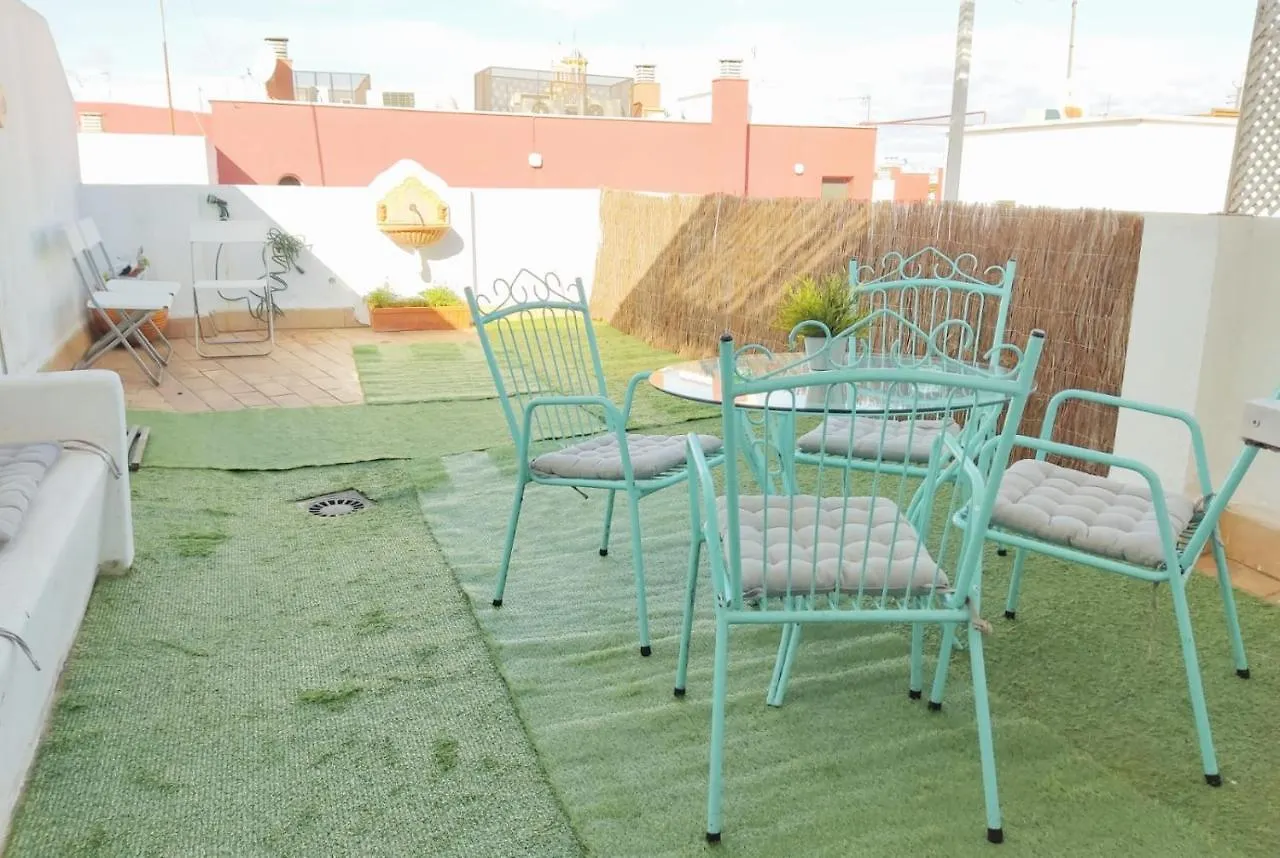 Homeyseville-Duplex Con Terraza Santa Cruz 5 Pax, Parking Optional Apartment Seville